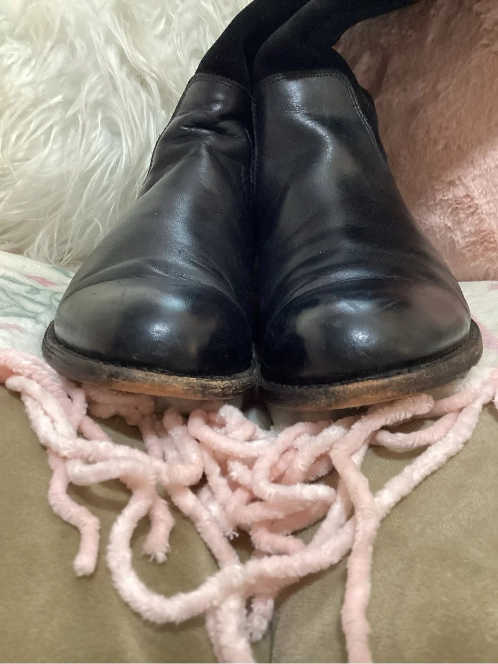 Frye soft black